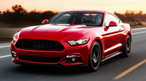 red mustang gt